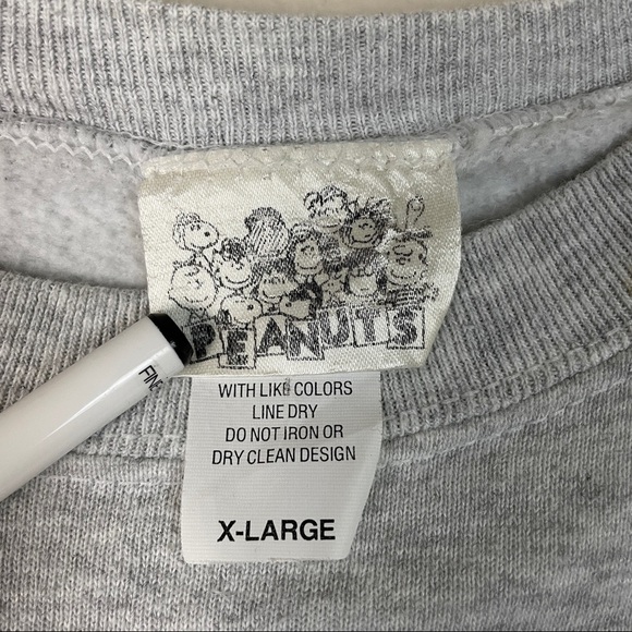 Peanuts Vintage Sweatshirt Size XL - Picture 5 of 9